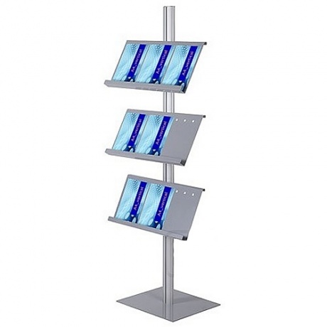 A4 Info Pole Literature Stand